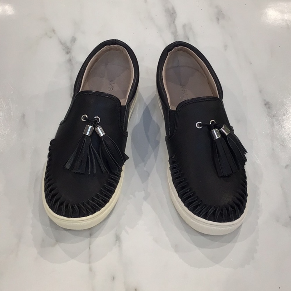 J/SLIDES leather shoes